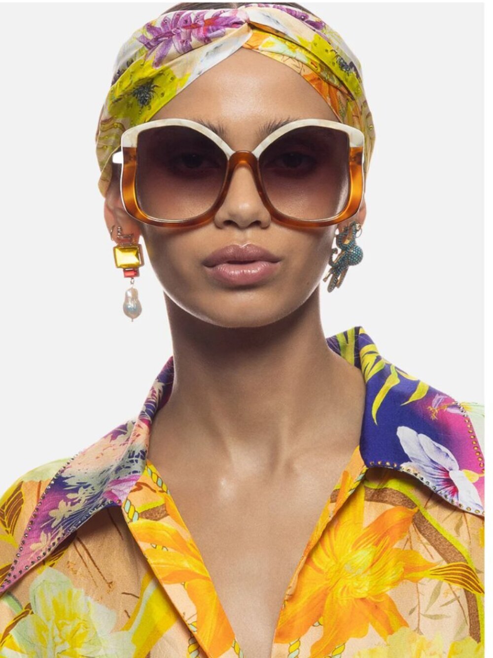 NWT Free People x Camilla Social Butterfly Sunglasses